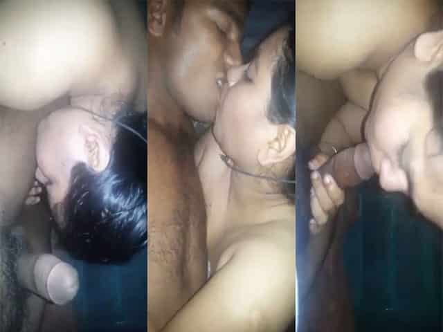 Amateur indian dick sucking MMS footage