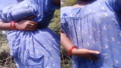 Pollachi Gramathu Aunty Outdoor HD Video